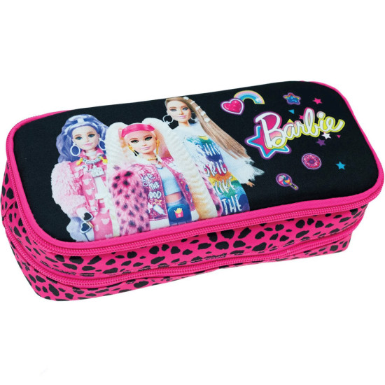 Gim Κασετίνα με 2 Θήκες σε Φούξια χρώμα 1τμχ