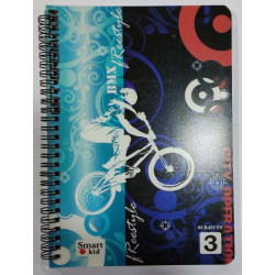 Pp Σπιράλ Τετράδιο Ριγέ Β5 3 Θεμάτων