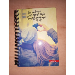 Tettris Σπιράλ Τετράδιο Ριγέ Β5 90 Φύλλων 3 Θεμάτων (Διάφορα Σχέδια)