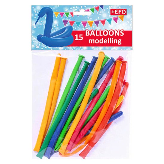 +EFO Μπαλόνια Modelling 140cm 15τμχ