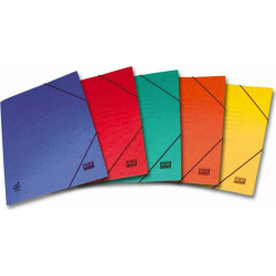 Skag Φάκελος Πρεσπάν με Λάστιχο και Αυτιά για Χαρτί A4 (Διάφορα Χρώματα)