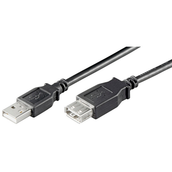 Goobay USB 2.0 Cable USB-A male - USB-A female 1.8m (68903)