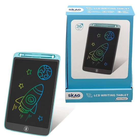 Skag Tablet Ζωγραφικής LCD Color 10'' [Γαλάζιο]