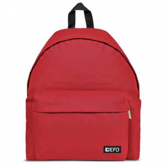 +Efo Single Σχολική Τσάντα Πλάτης σε Κόκκινο χρώμα