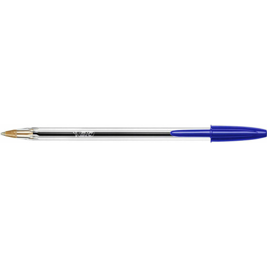 Bic Στυλό Ballpoint 1.0mm με Μπλε Mελάνι Cristal Original