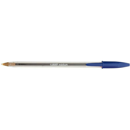 Bic Στυλό Ballpoint 1.0mm με Μπλε Mελάνι Cristal Original