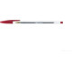 Bic Στυλό Ballpoint 1.0mm με Κόκκινο Mελάνι Cristal Original