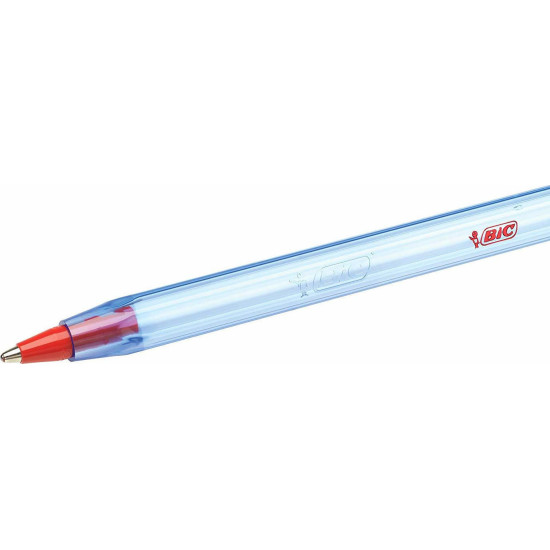 Bic Στυλό Ballpoint 1.2mm με Κόκκινο Mελάνι Cristal Soft