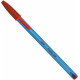 Bic Στυλό Ballpoint 1.2mm με Κόκκινο Mελάνι Cristal Soft