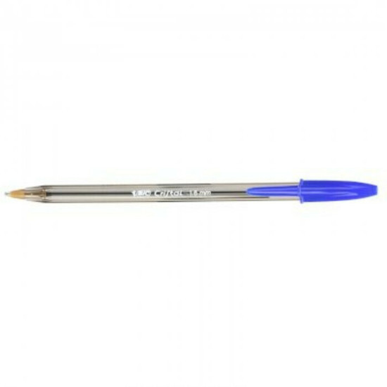 Bic Στυλό Ballpoint 1.6mm με Μπλε Mελάνι Cristal Large