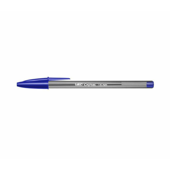 Bic Στυλό Ballpoint 1.6mm με Μπλε Mελάνι Cristal Large