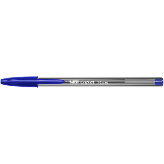 Bic Στυλό Ballpoint 1.6mm με Μπλε Mελάνι Cristal Large