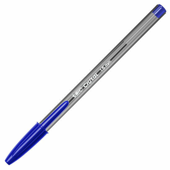 Bic Στυλό Ballpoint 1.6mm με Μπλε Mελάνι Cristal Large