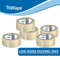 TopTapes Αθόρυβη Ταινία Συσκευασίας Διάφανη 48mmx50m