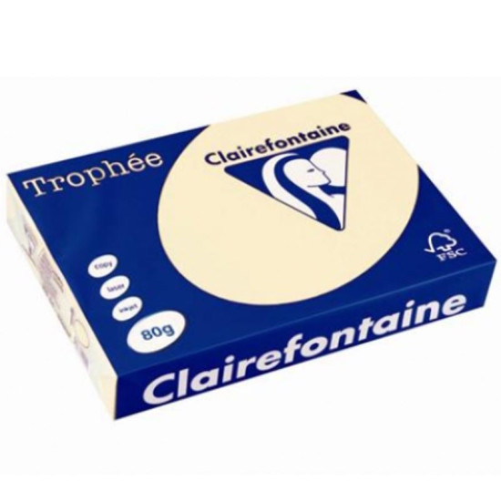 Clairefontaine Χαρτί Εκτύπωσης A4 80gr/m² 500 φύλλα Ivory