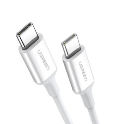 Ugreen Charging Cable 60W US264 TYPE-C/TYPE-C White 1m 3A