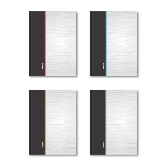 Tettris Ραφτό Τετράδιο Ριγέ Α4 60 Φύλλων 2 Θεμάτων