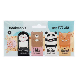 Meshu Μαγνητικοί Σελιδοδείκτες Book Lovers 4 τμχ