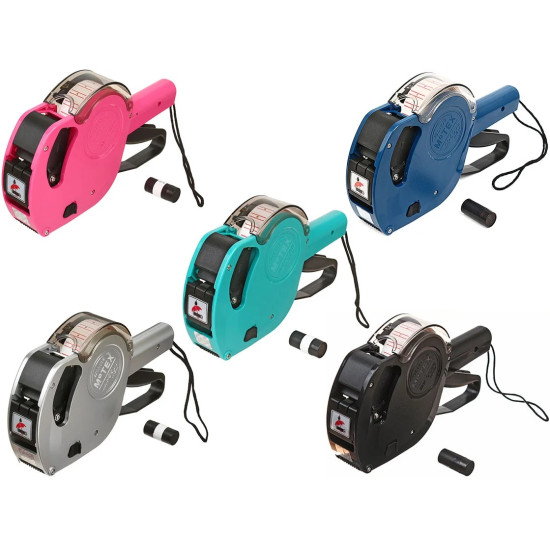 Motex ΜΧ-5500 Μηχανικός Ετικετογράφος Χειρός Μονός σε Μαύρο Χρώμα