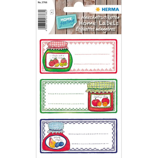 Herma αυτοκόλλητα  ετικέτες για βάζα 4 σελίδες
