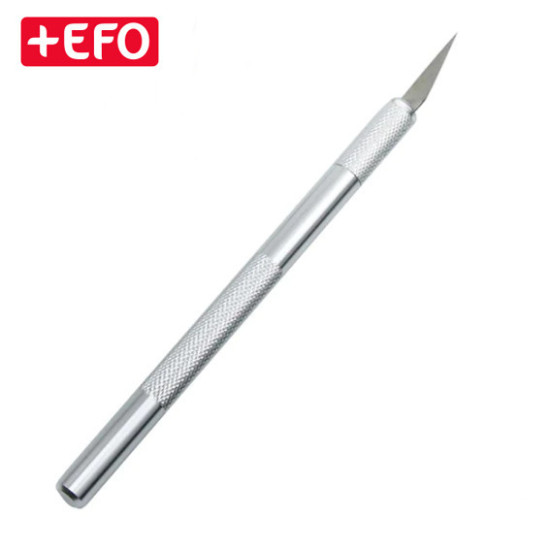 +Efo Κοπίδι Φαλτσέτα με Μεταλλικό Σώμα και Πλάτος Λάμας 18mm