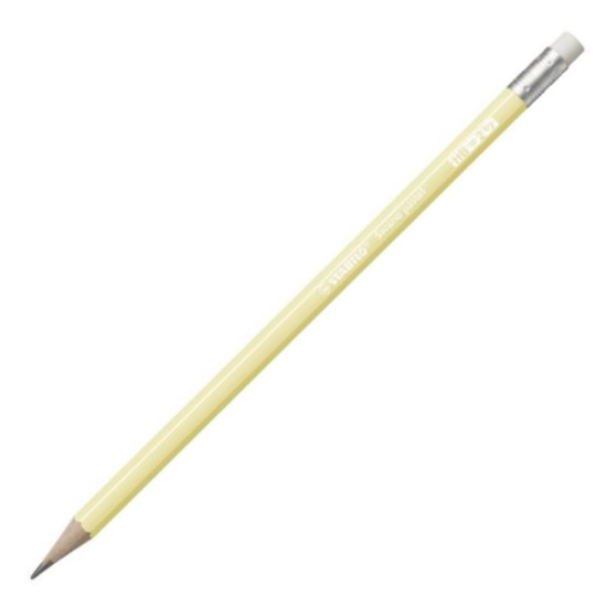 Μολύβι HB Stabilo 4908 Swano Pastel Κιτρινο