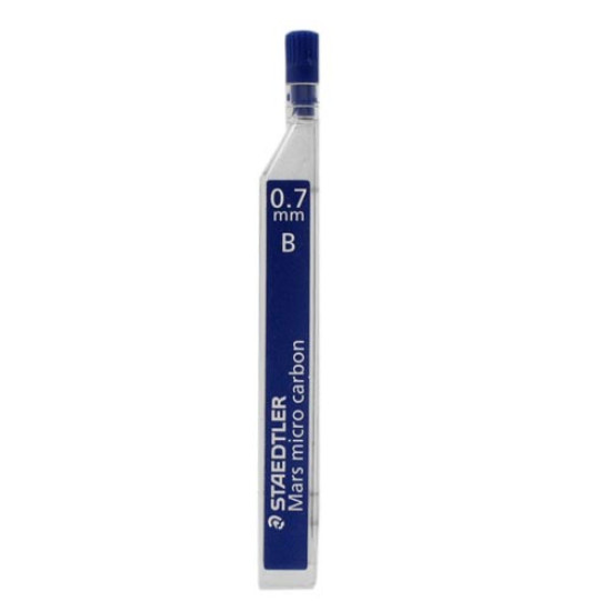 Staedtler 12 Μύτες Μολυβιού Mars Micro Carbon Πάχους 0.7mm Τύπου B