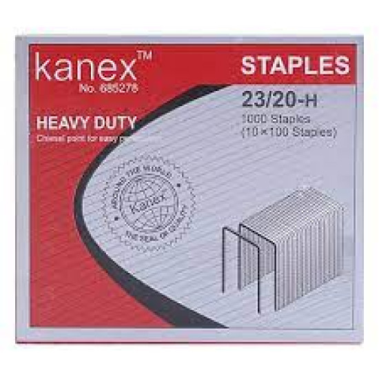 Σύρματα συρραπτικού KANEX 23/20 1000 σύρματα