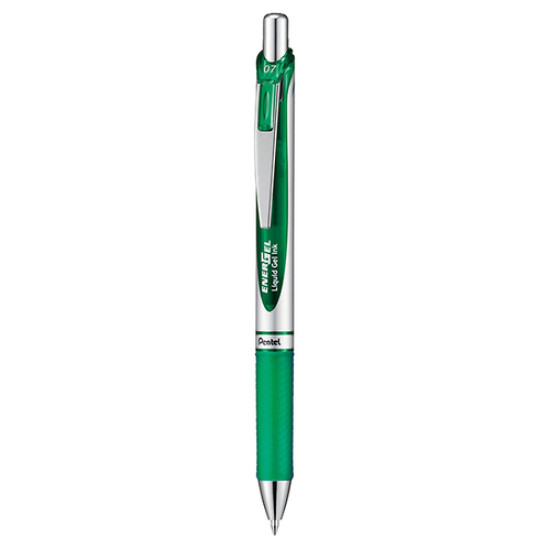 Pentel Στυλό 0.7mm με Πράσινο Mελάνι Energel