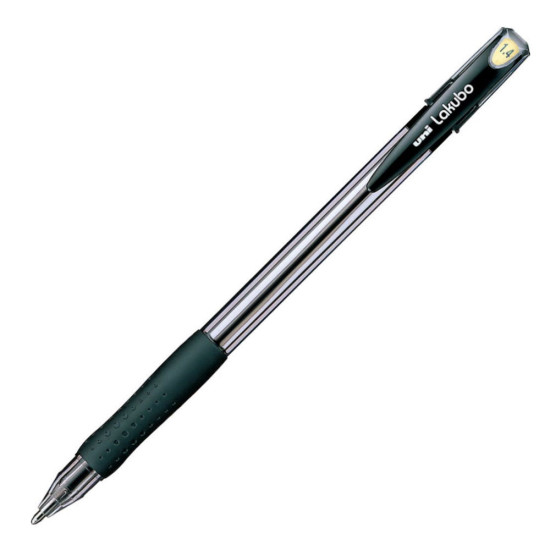 Uni-Ball Στυλό Ballpoint 1.4mm με Μαύρο Mελάνι Lakubo SG-100