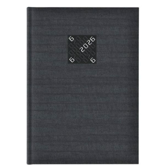Castelli Ημερήσιο Ημερολόγιο 2026 21x29.7cm Kashmir Classic Ανθρακί Castelli Ημερήσιο Ημερολόγιο 2026 21x29.7cm Kashmir Classic Ανθρακί