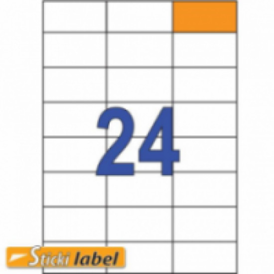 +Efo 100 Αυτοκόλλητες Ετικέτες Α4 Ορθογώνιες Sticki 210x297mm