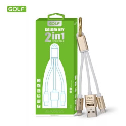 GOLF Golden key 2in1 iPhone 8pin micro usb
