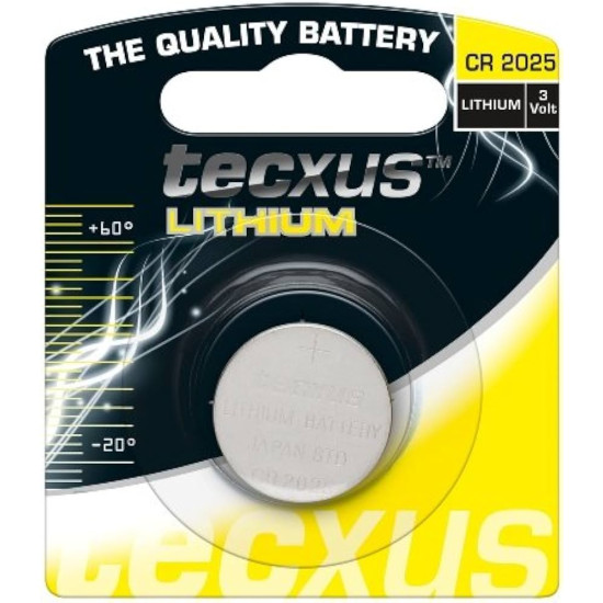 TEXCUS Μπαταρία Lithium CR2025