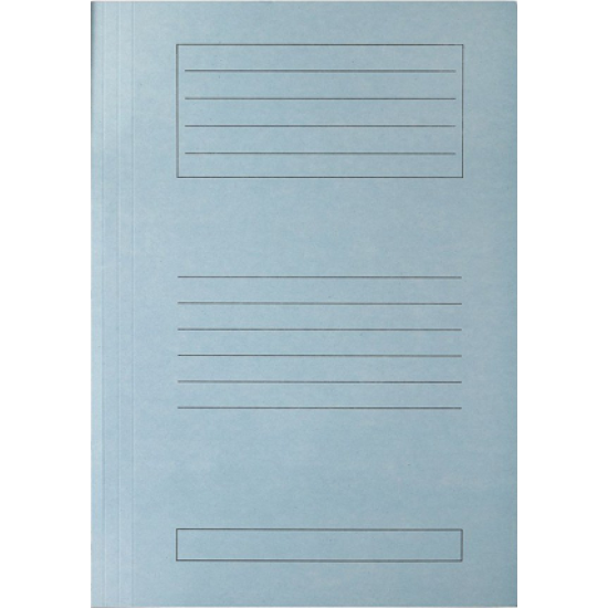 Φάκελος με Έλασμα για Χαρτί A4 Μπλε Μανίλα 25x35cm Φάκελος με Έλασμα για Χαρτί A4 Μπλε Μανίλα 25x35cm