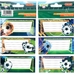 Σχολικές Ετικέτες Groovy Ποδόσφαιρο Σχολικές Ετικέτες Groovy Ποδόσφαιρο