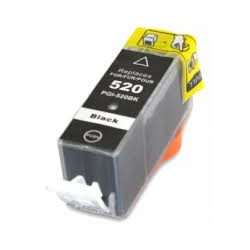 Συμβατό Μελάνι Εκτυπωτή InkJet Canon PGI-520PGBK (2932B001) Μαύρο