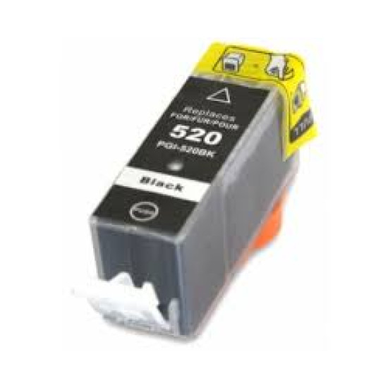 Συμβατό Μελάνι Εκτυπωτή InkJet Canon PGI-520PGBK (2932B001) Μαύρο