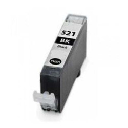 Συμβατό Μελάνι Εκτυπωτή InkJet Canon CLI-521BK (2933B001) Black