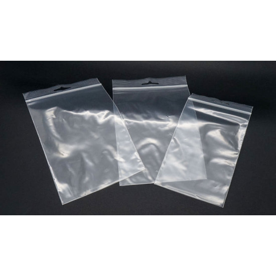 Σακουλάκι Ασφαλείας με Ζιπ 4x6cm Διάφανο (100 τεμ.)