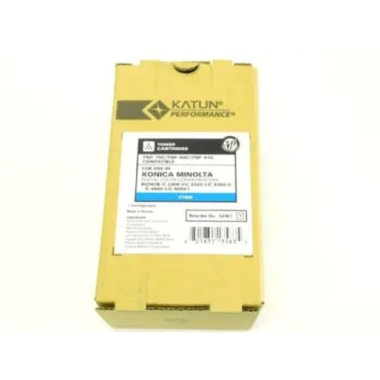 Katun Συμβατό Toner για Laser Εκτυπωτή Konica Minolta TNP-79/80/81 9K Κυανό