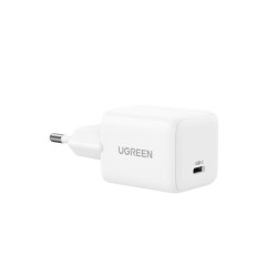 Ugreen Φορτιστής Χωρίς Καλώδιο GaN με Θύρα USB-C 20W Power Delivery Λευκός (X512)