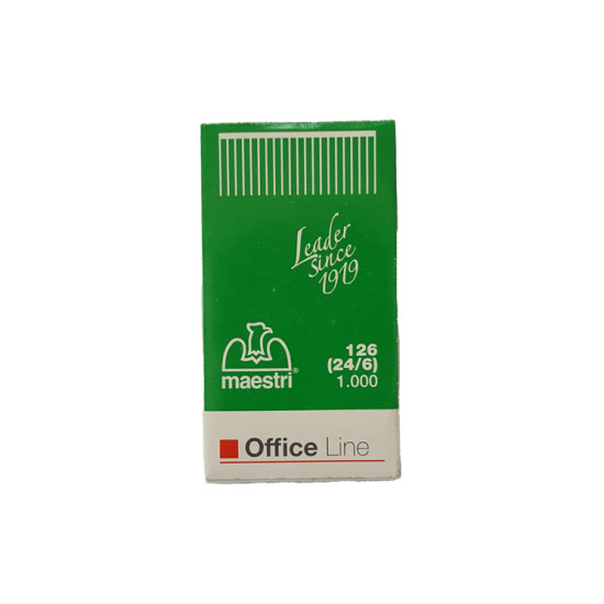 Σύρματα 126 (24/6) 1000 MAESTRI ασημί