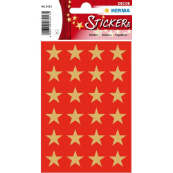 Αυτοκόλλητα stars χρυσά Ø 15 mm 3 σελίδες Αυτοκόλλητα stars χρυσά Ø 15 mm 3 σελίδες