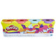 Hasbro Play-Doh 4 Βαζάκια Πλαστελίνης Sweet για 2+ Ετών