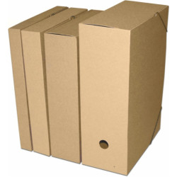 Salko Paper Χάρτινο Κουτί Αρχειοθέτησης με Λάστιχο 35x5x25εκ.