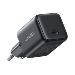Ugreen Φορτιστής Χωρίς Καλώδιο GaN με Θύρα USB-C 30W Power Delivery Μαύρος (X513)
