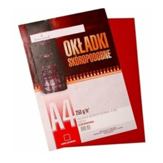 D.Rect Χαρτόνι Βιβλιοδεσίας με Υφή Δέρματος Μπορντό 100τμχ 250g