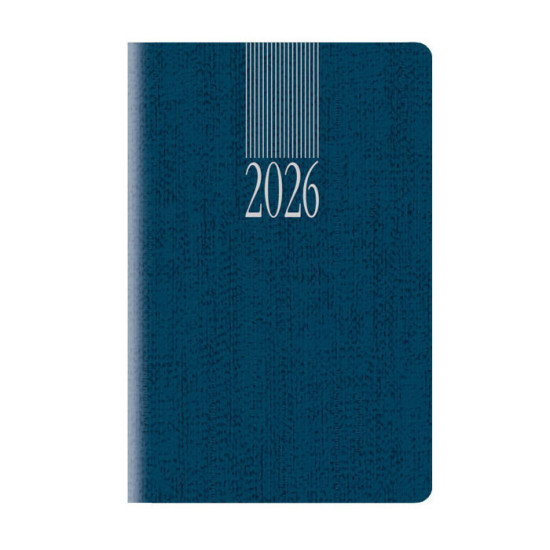 Castelli Διήμερο Ημερολόγιο Τσέπης 2026 7x10cm Kashmir Μπλε