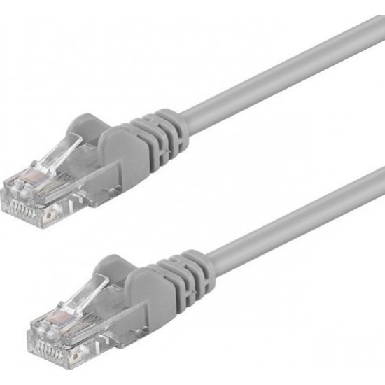 Goobay καλώδιο δικτύου CAT.5e U/UTP 10m γκρι
